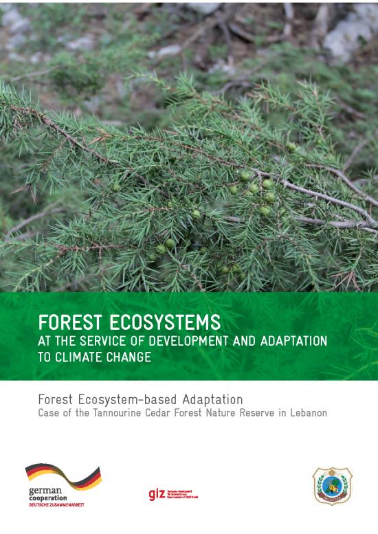 picture1_Forest Ecosystem Pdf 159453 | Booklet Feba Lebanon