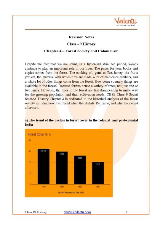 picture1_Forest Pdf 159496 | Cbse Class 9 Social Science History Chapter 4 Notes