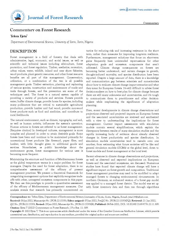 picture1_Forest Ecosystem Pdf 159402 | Commentary On Forest Research