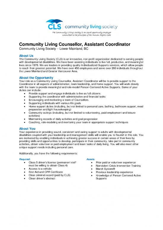 picture1_Society Pdf 160153 | Community Living Counsellor Assistant Coordinator Lower Mainland 2018