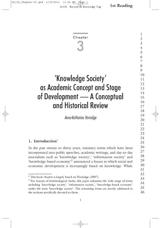 picture Society Pdf 160431 | E220 Hornidge Ksociety As Academic Concept 2011