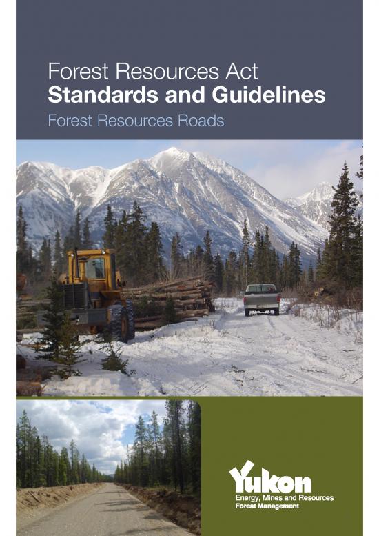 picture_Forest Resources Pdf 159515 | Emr Forest Resources Act Standards Guidelines Forest Resources Roads