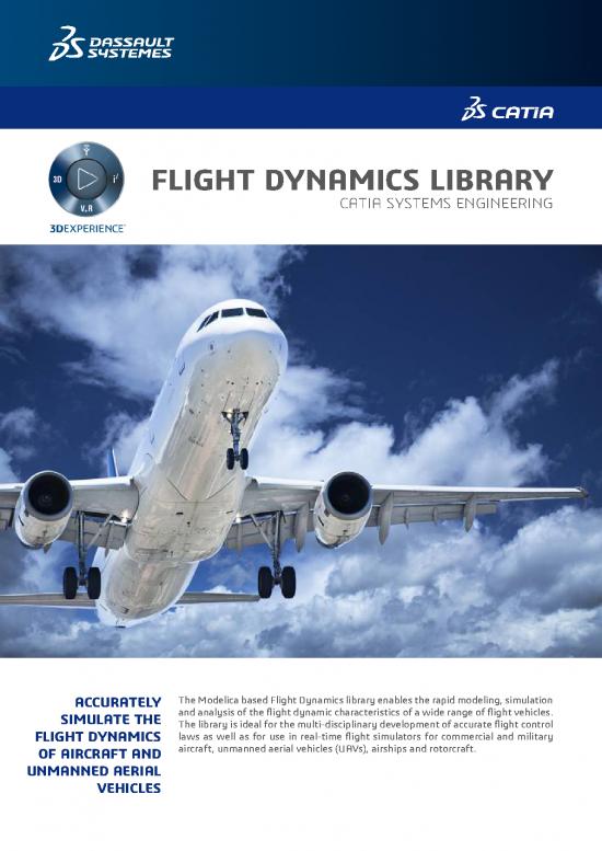 picture_Theory Of Flight Pdf 158590 | Flight Dynamics Brochure