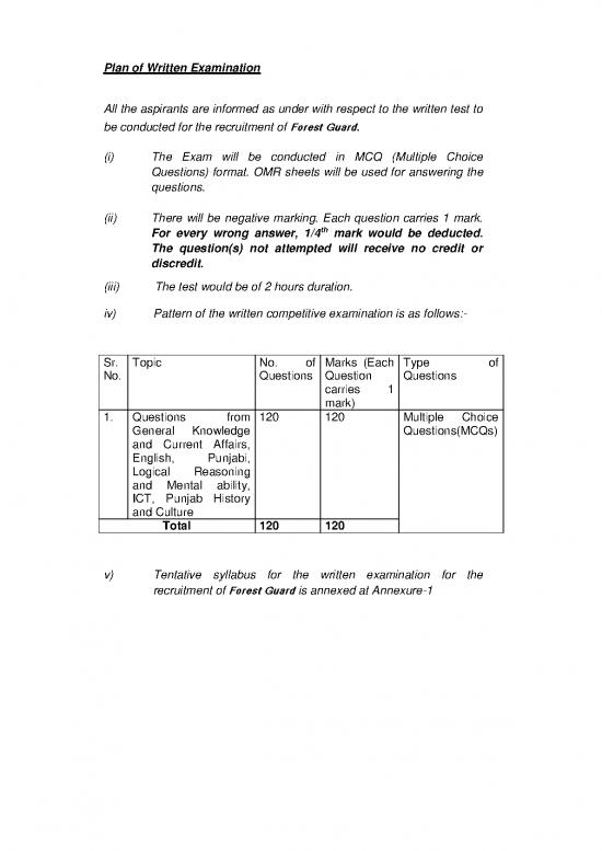 picture1_Forest Pdf 159159 | Forest Guard Advt No 07 Of 2022 Final Syllabus