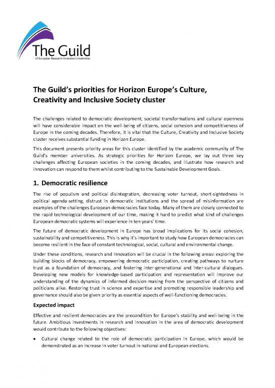 picture1_Society Pdf 160391 | Guild Priorities For Culture Creativity And Inclusive Society Cluster