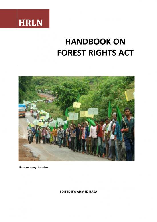 picture Forest Resources Pdf 159461 | Handbook On Forest Rights Act
