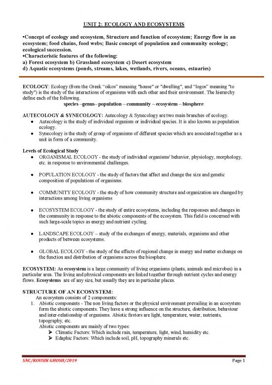 picture_Ecology Pdf 160900 | Indranil Karunit 22020 05 16envs Unit 2 Ecology And Ecosystems