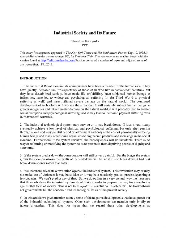 picture1_Society Pdf 160074 | Industrial Society And Its Future