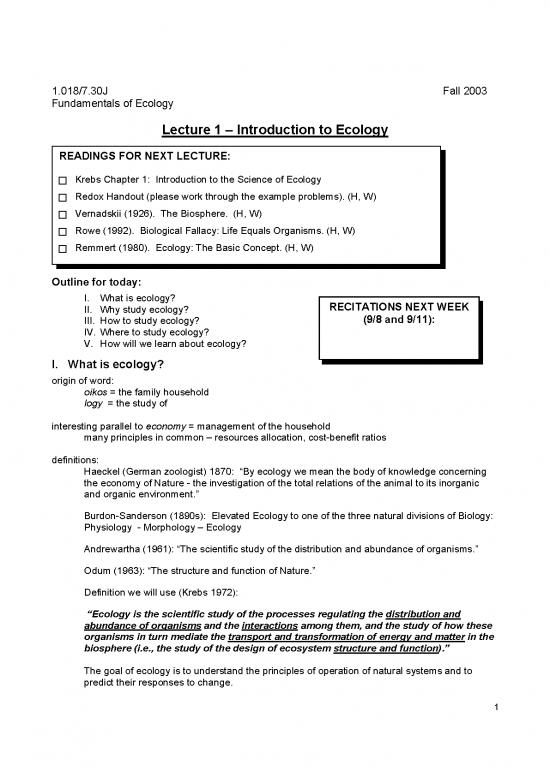 picture_Ecology Pdf 160559 | Lec01hand2003