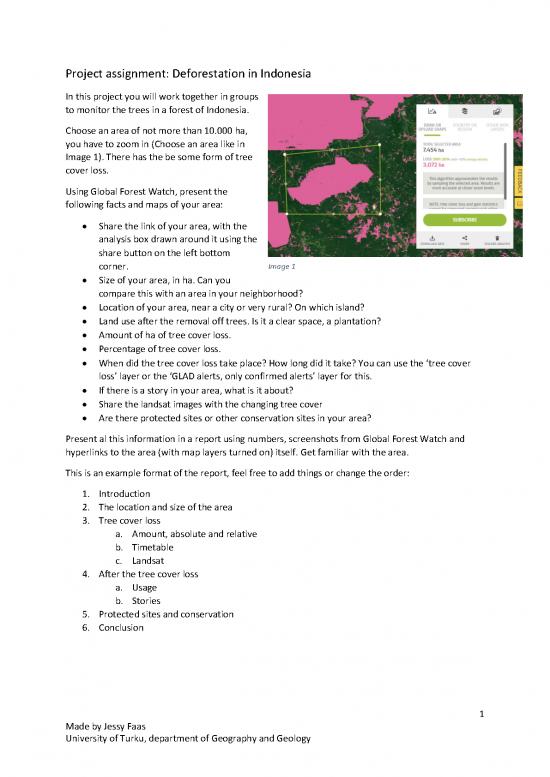 picture1_Forest Pdf 159048 | Lesson Plan Part 3 Project Assignment Deforestation