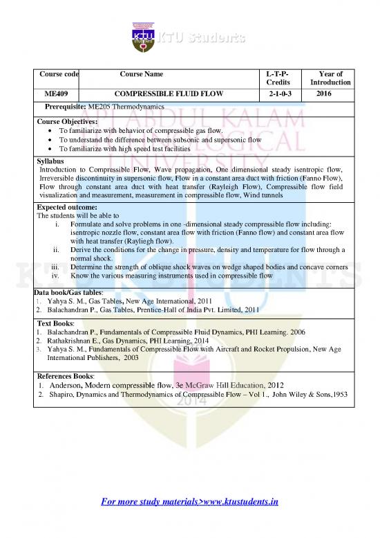 picture_Heat Transfer Pdf 158438 | Me409 Compressible Fluid Flow