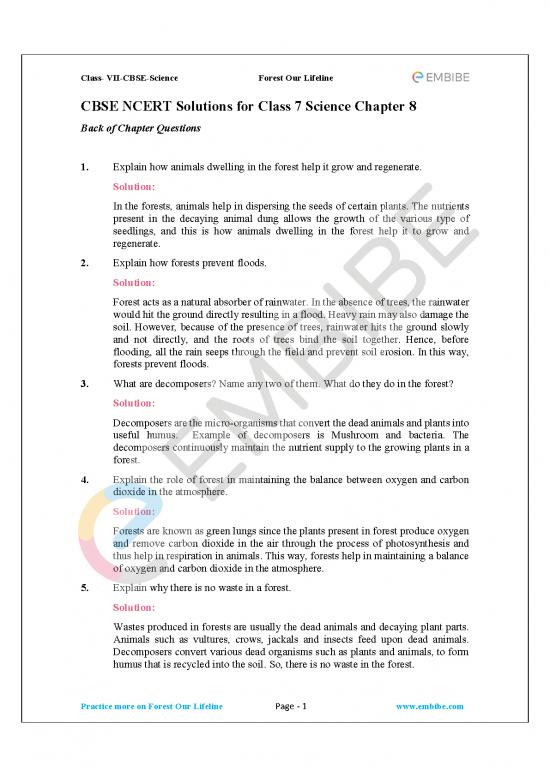 picture1_Forest Pdf 158858 | Ncert Grade7 Boc Biology Forests  Our Lifeline