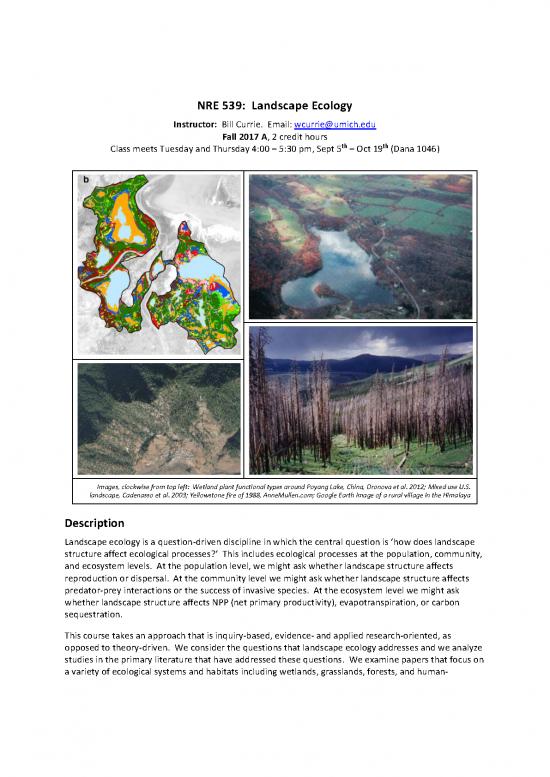 picture Ecology Pdf 160878 | Nre 539 Fall 2017