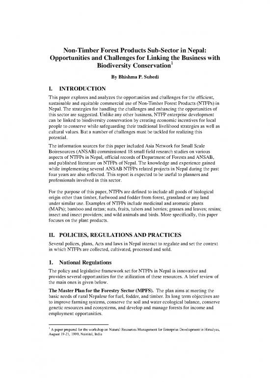 picture_Forest Pdf 158826 | Ntfps Sub Sector In Nepal Opportunities And Challenges 1579675820