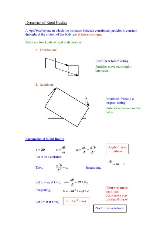 picture Dynamics Of Rigid Bodies Pdf 158488 | Rigid Bodies