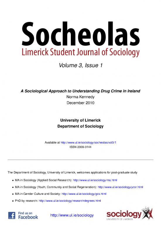 picture1_Sociology A Sociological Approach To Understanding Drug Crime In Ireland