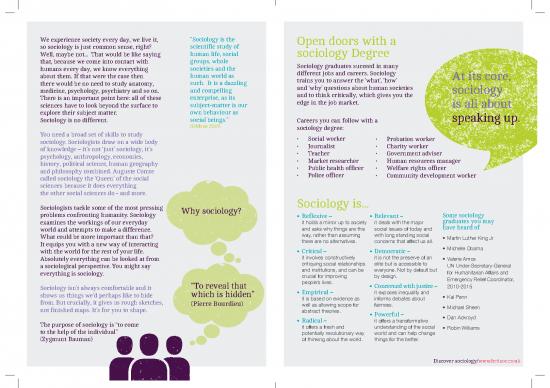 picture1_Society Pdf 160131 | Speak Up For Sociology Leaflet