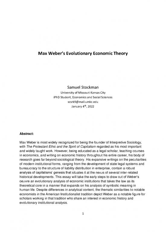 picture1_Career Pdf 160036 | Stockman   Max Webers Evolutionary Economic Theory