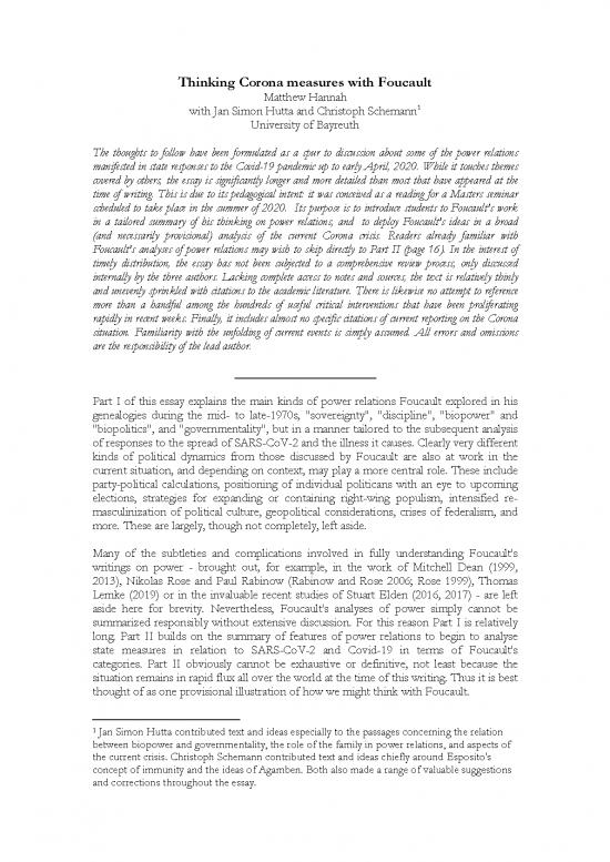 picture_Measures Pdf 160278 | Thinking Corona Measures With Foucault