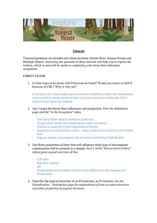 picture1_Forest Ecosystem Pdf 159030 | Tutorial Answers New