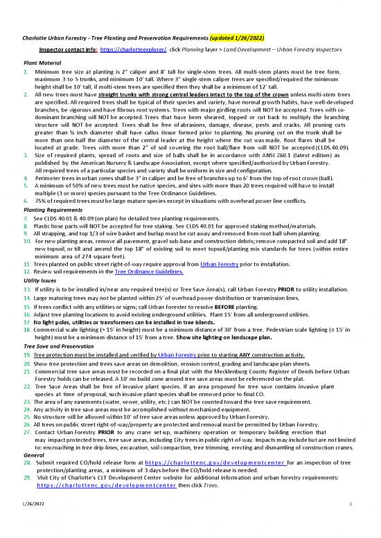 picture Urban Forestry Pdf 158998 | Uf Standard Planting And Preservation Notes 01262022