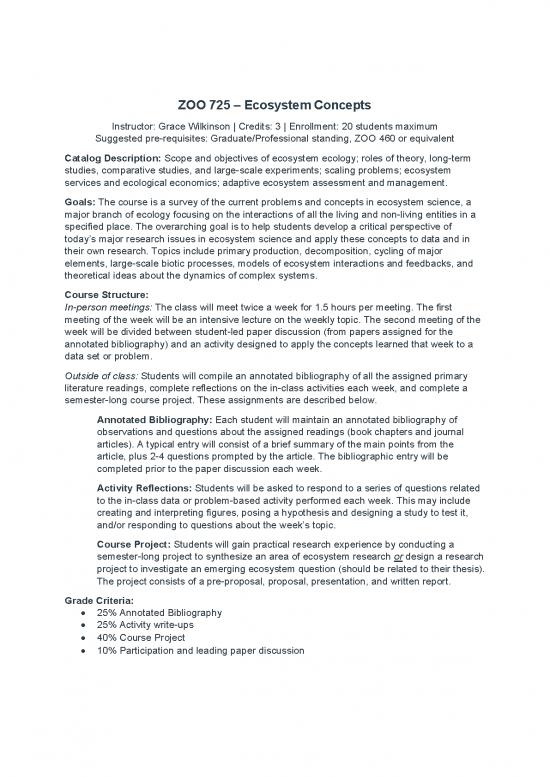 picture Ecology Pdf 160952 | Zoo 725 Proposed Syllabus