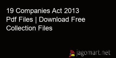 picture 19 Companies Act 2013 Pdf Files | Download Free Collection Files