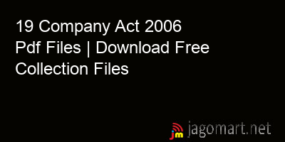 picture 19 Company Act 2006 Pdf Files | Download Free Collection Files