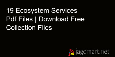 picture 19 Ecosystem Services Pdf Files | Download Free Collection Files