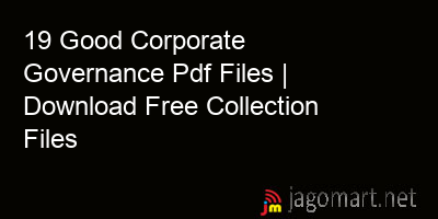picture 19 Good Corporate Governance Pdf Files | Download Free Collection Files