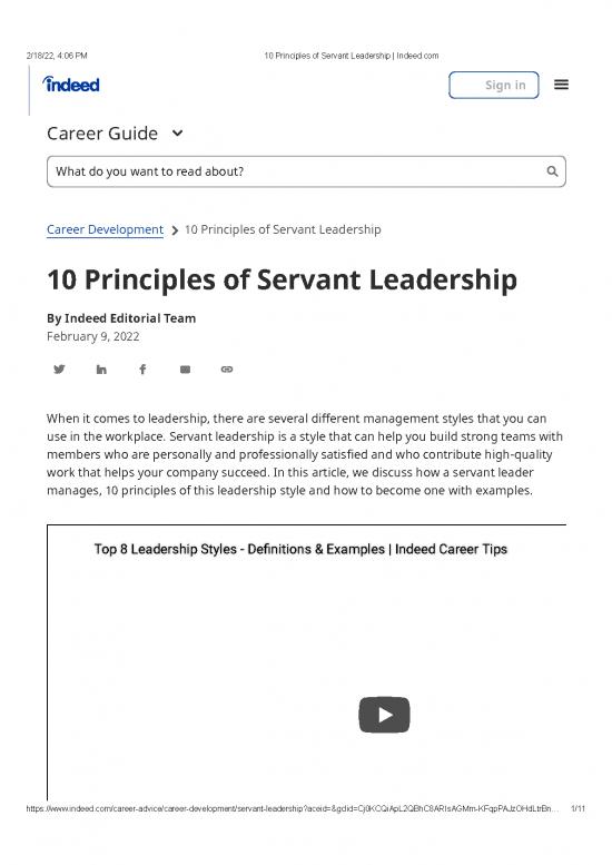 picture_Leadership Pdf 163250 | 10 Principles Of Servant Leadership   Indeecom