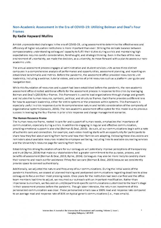 picture_Leadership Pdf 162823 | 17624 Non Academic Assessment In The Era Of Covid 19 Utilizing Bolman And Deal S Four Frames