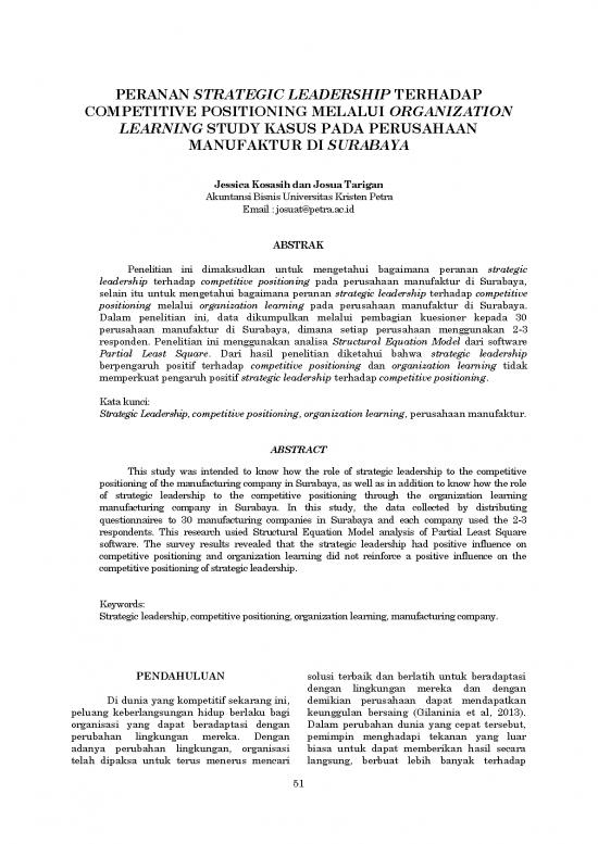 picture_Leadership Pdf 162554 | 182944 Id Peranan Strategic Leadership Terhadap Co