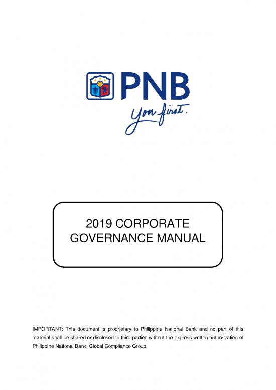picture Corporate Governance Pdf 162118 | 2019 Corporate Governance Manual