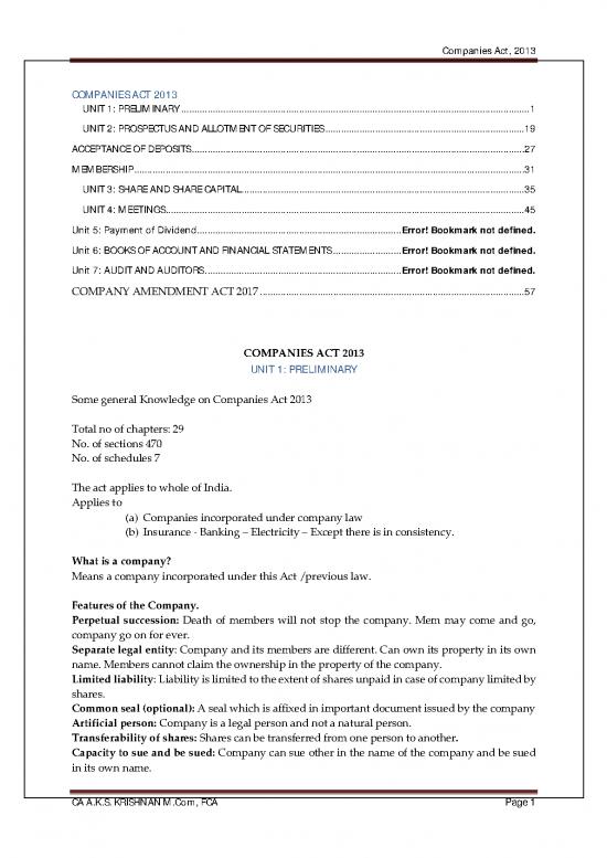 picture Companies Act 2013 Pdf 162038 | 355 Sample