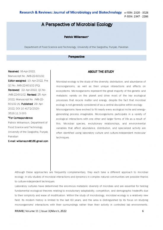 picture_A Perspective Of Microbial Ecology