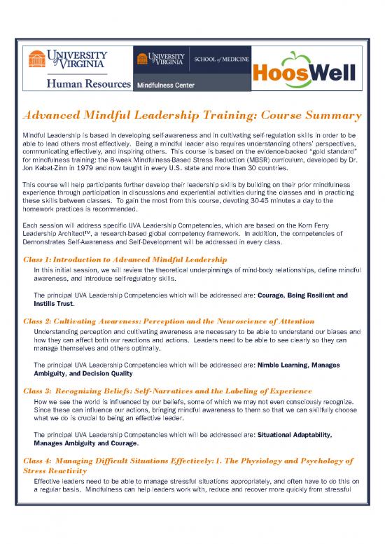 picture Leadership Pdf 163019 | Advanced Mindful Leadership Training Course Summary