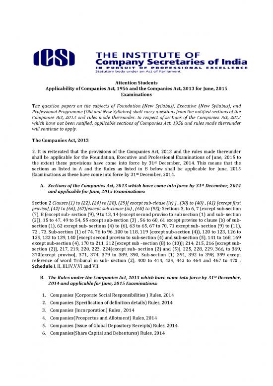 picture Companies Act 2013 Pdf 161974 | Applicability Companiesact2013