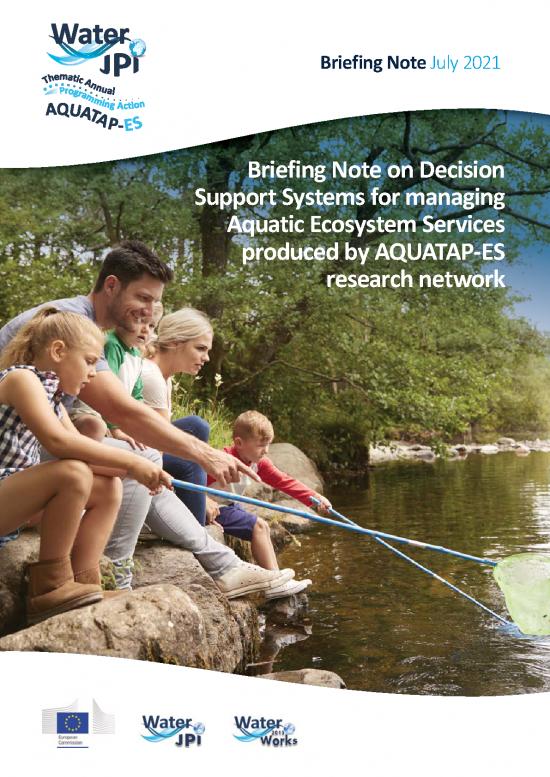 picture_Programming Pdf 162366 | Aquatap Es Ecosystem Services Dss Briefing Note Web