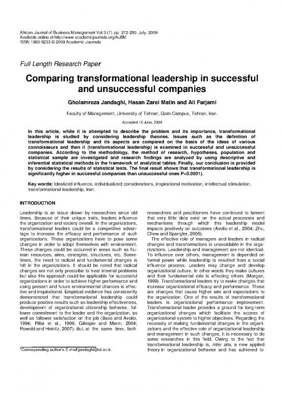 picture Leadership Pdf 162401 | Article1380539363 Jandaghi Et Al