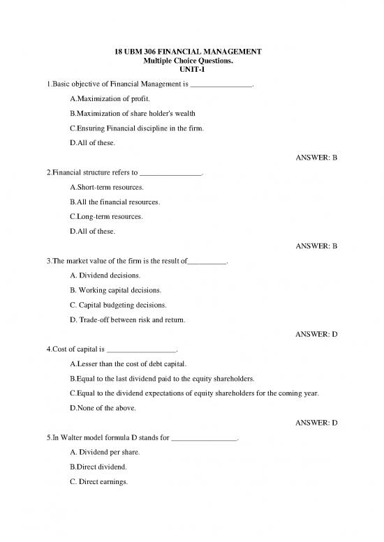 picture_Bba 18ubm306 Financial Management