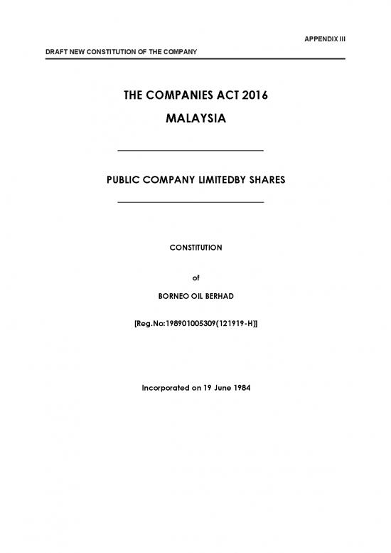 picture Companies Act 2016 Pdf 161836 | Bob   New Constitution
