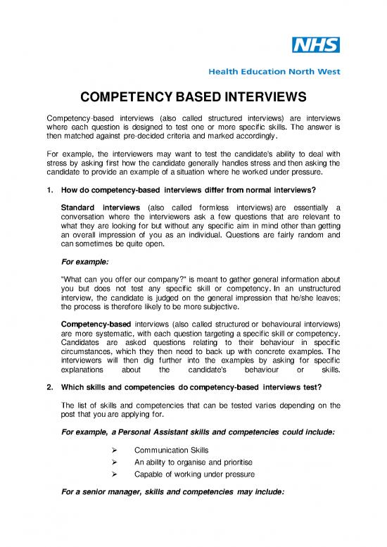 picture_Competency Based Interview Handout