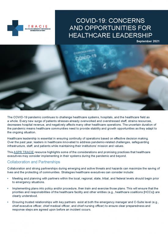 picture_Leadership Pdf 162913 | Covid 19 Concerns And Opportunities For Healthcare Leadership