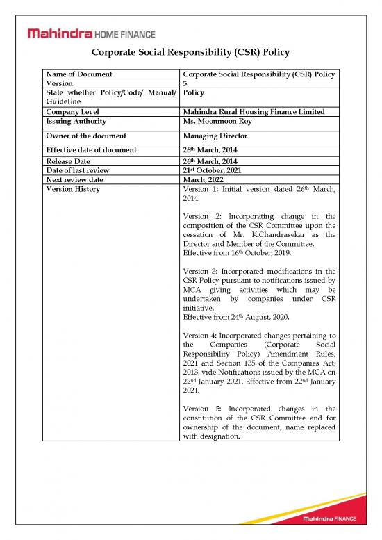 picture Corporate Pdf 162051 | Csr Policy Mrhfl March 2021