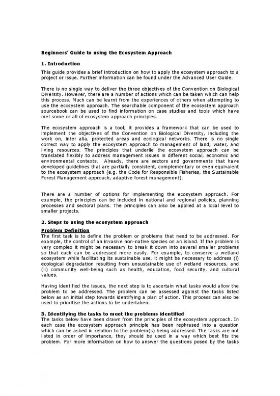 picture Ecosystem Project Pdf 161044 | Eco Guide Be En