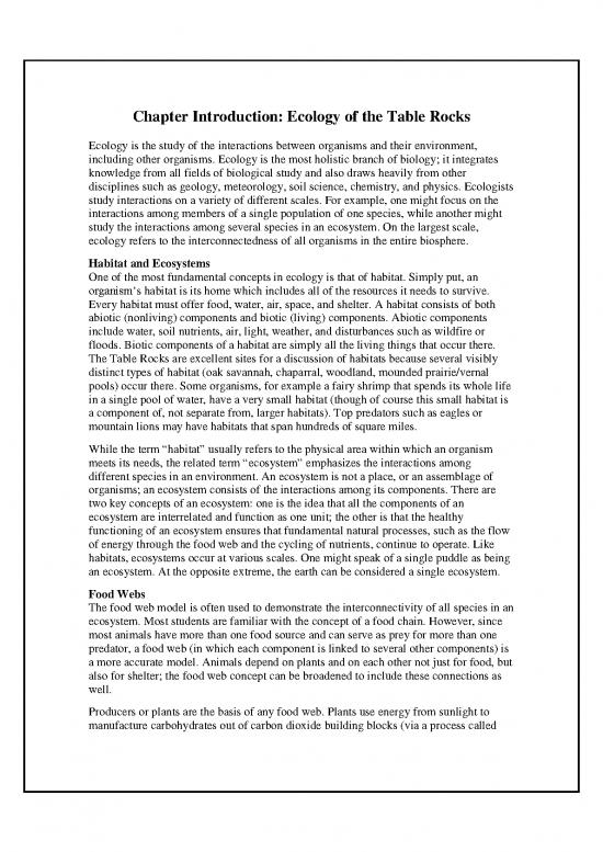 picture Ecology Pdf 161030 | Ecology Intro