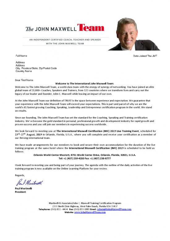 picture Leadership Pdf 162855 | Invitation Letter Visa Assistance August 2019