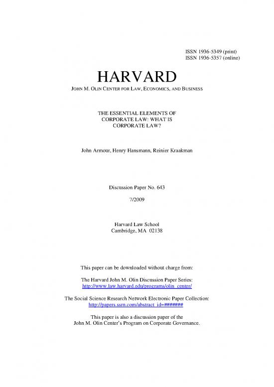 picture Corporate Governance Pdf 162031 | Kraakman 643