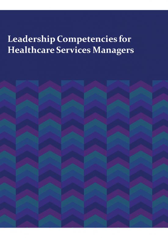 picture Leadership Pdf 163564 | Leadership Competencies Healthcare Services Managers